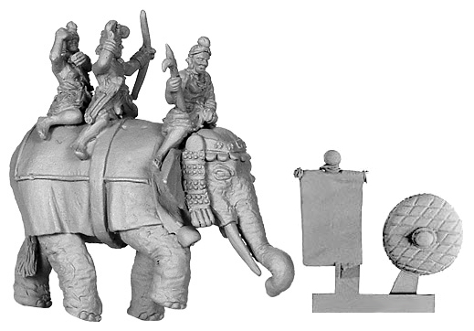 ANC20102 - Indian Elephant with 3 Crew - Click Image to Close